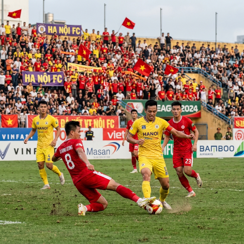 Hình ảnh minh họa bài viết: Video Bóng Đá V-League: Giải Vô Địch Quốc Gia Việt Nam
