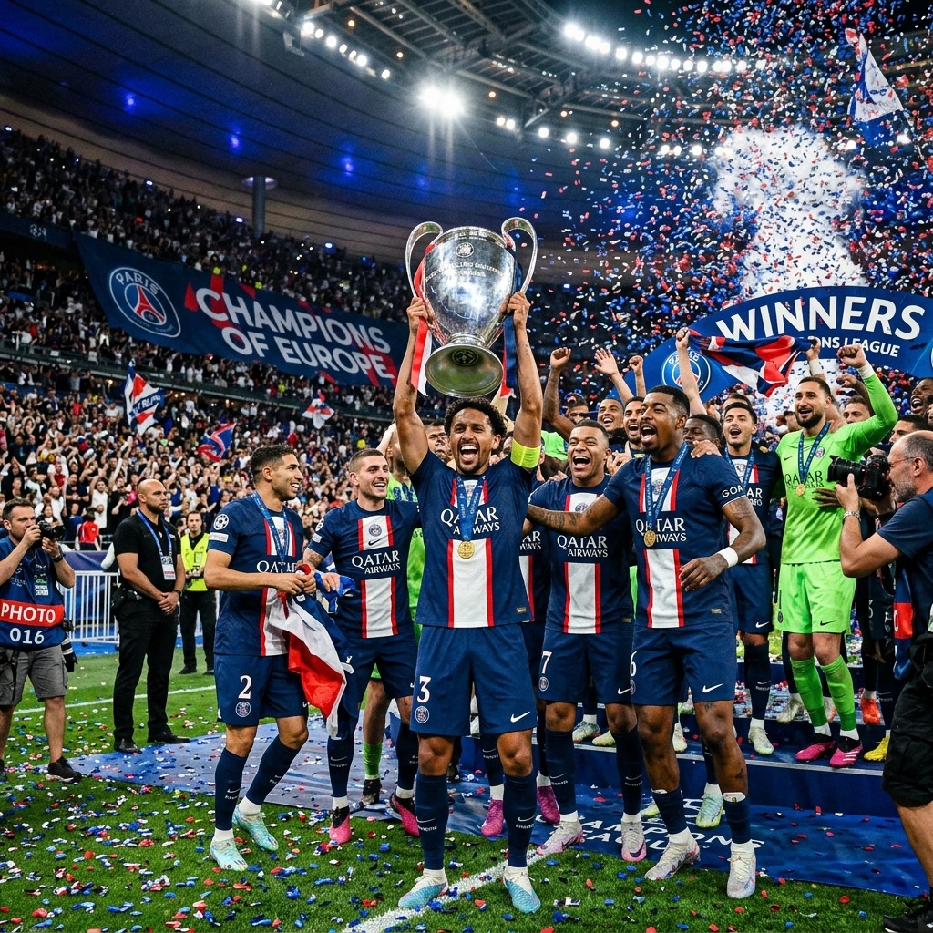 PSG Vô Địch C1: Sân Chơi Của Những Bất Ngờ Champions League: Sân Chơi Của Những Bất Ngờ